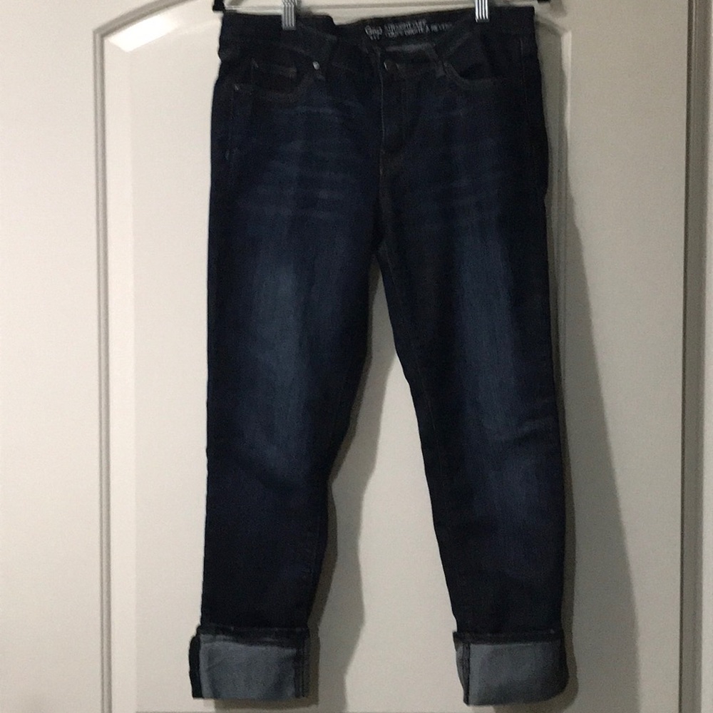 Women’s Gap Denim Crop with Cuff Jeans Size 10